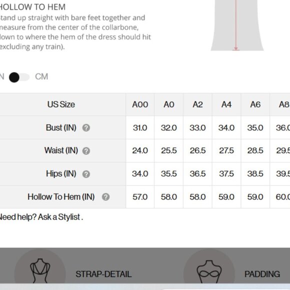 Azazie Ginger high neck pleated dress in color Stormy size 4 - Picture 11 of 11